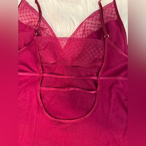 Victoria Secret Burgundy Negligee - Picture 4 of 5